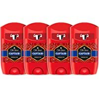 PACK X4 Old Spice Captain Desodorante en Barra para Hombres- 50 ml
